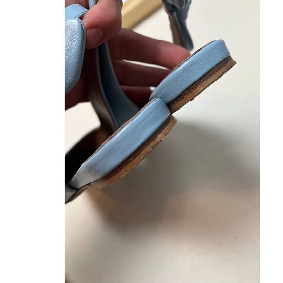 Tabitha Simmons Blue Slingback Bow Flats Sz. 36 (US 5.5) - Picture 5 of 9